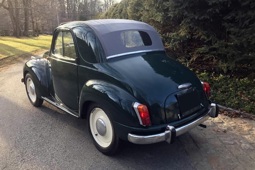 1950 FIAT TOPOLINO 500C CONVERTIBLE