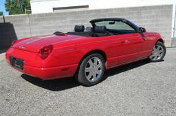 2003 FORD THUNDERBIRD CONVERTIBLE