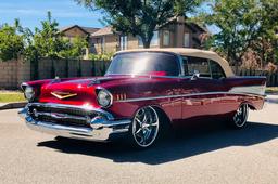 1957 CHEVROLET BEL AIR CUSTOM CONVERTIBLE