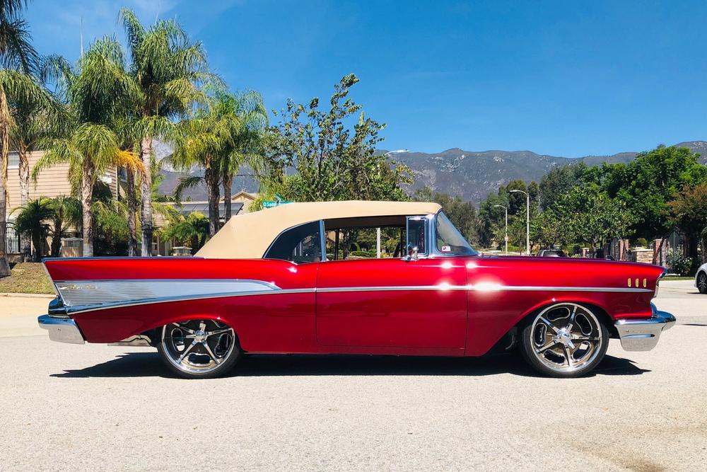 1957 CHEVROLET BEL AIR CUSTOM CONVERTIBLE