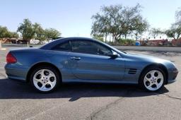 2004 MERCEDES-BENZ SL500 ROADSTER