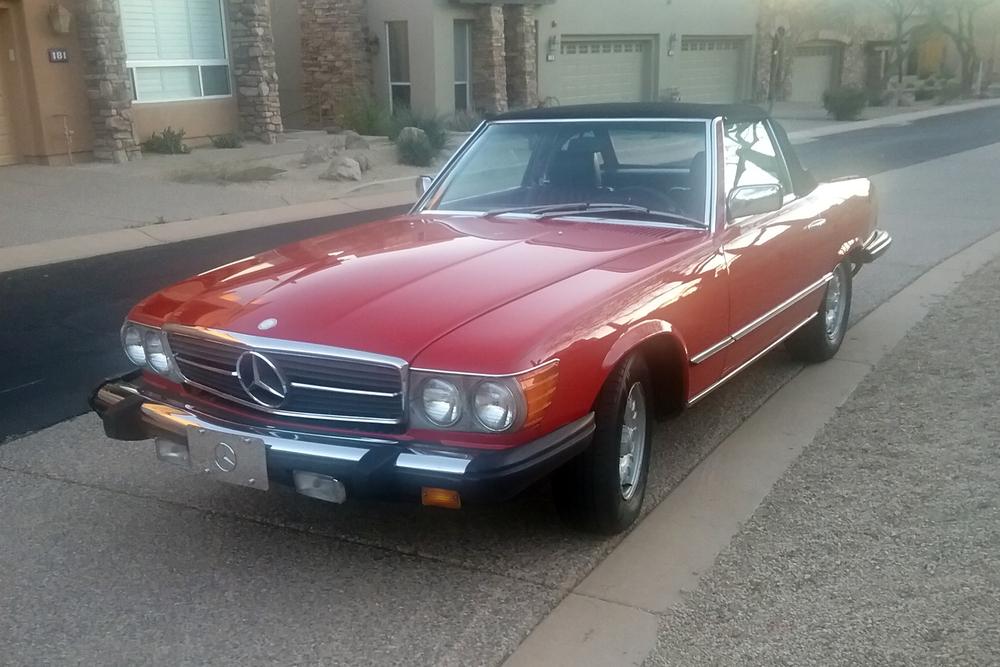 1985 MERCEDES-BENZ 380SL ROADSTER