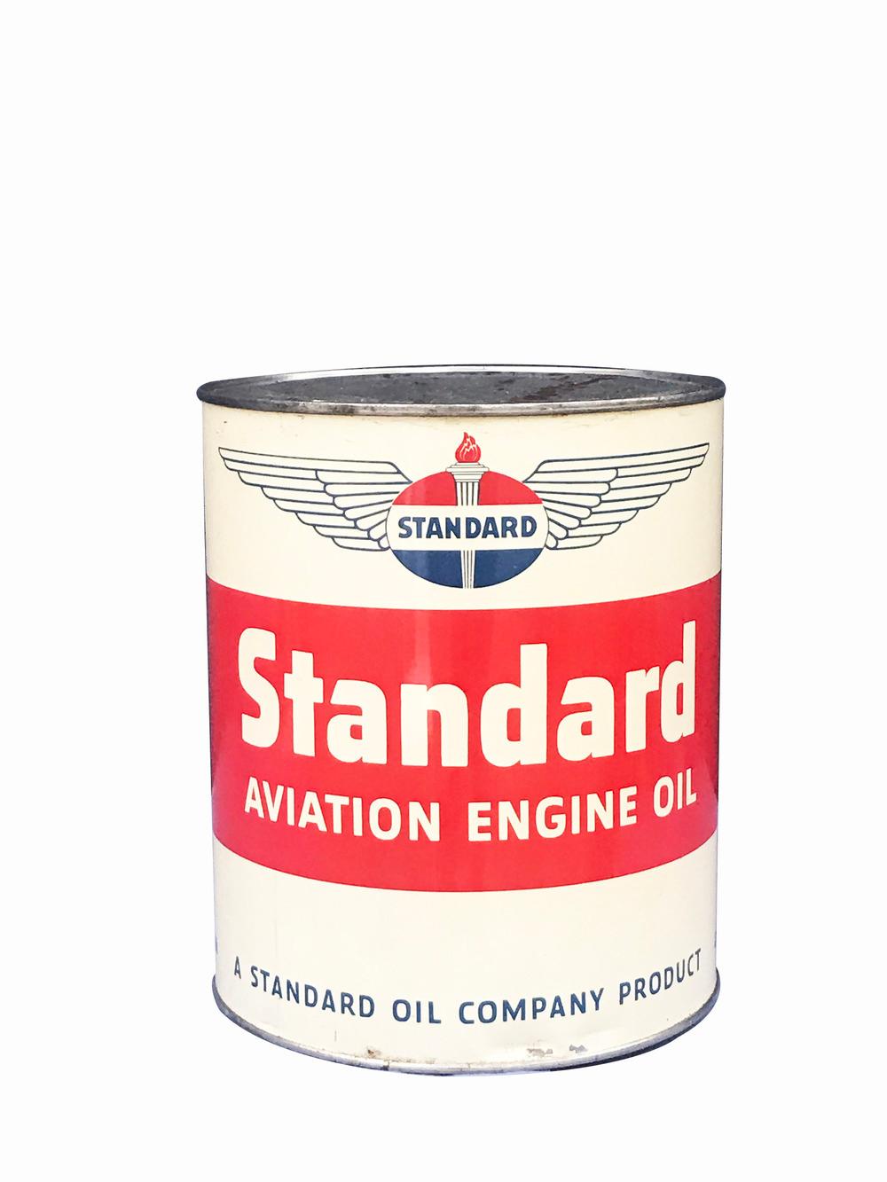 1950S STANDARD OIL AVIATION OIL CAN