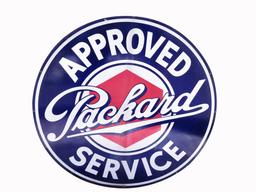 1930S PACKARD AUTOMOBILES PORCELAIN SIGN