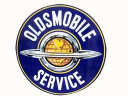 1950S OLDSMOBILE SERVICE PORCELAIN SIGN