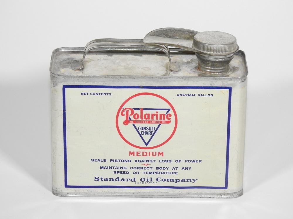 LATE TEENS STANDARD OIL POLARINE TIN