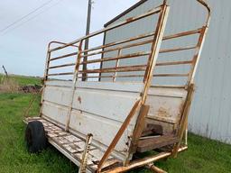 Metal Portable Cattle Loading Chute