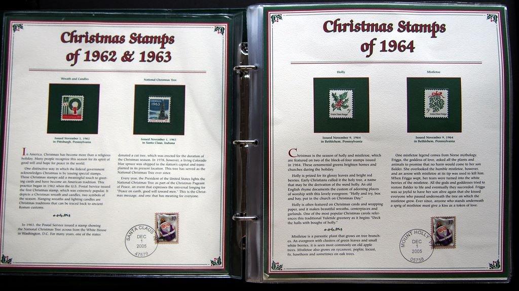 Christmas Stamp Collection