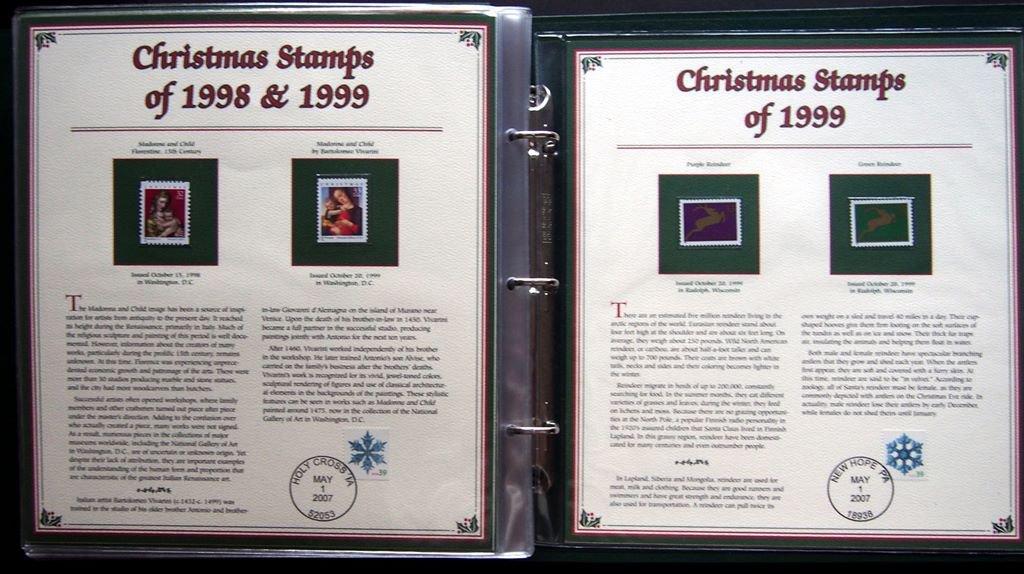 Christmas Stamp Collection