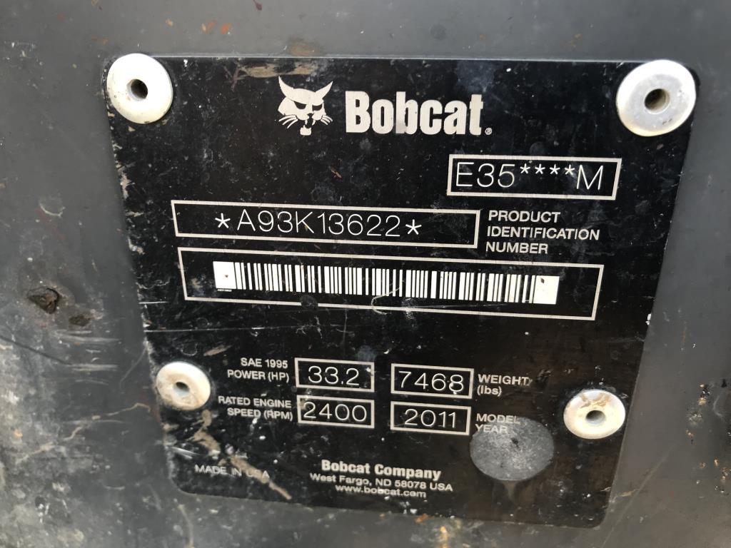 2012 Mini X  Bobcat E35