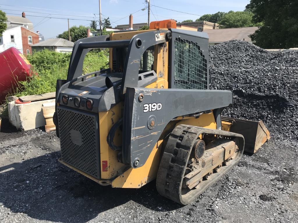 2012 John Deere 319D, tracks loader