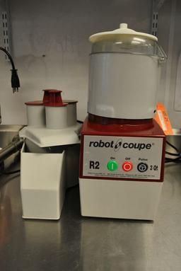 ROBOT COUPE R2 THREE QUART FOOD PROCESSOR