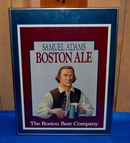 SAMUEL ADAMS BOSTON ALE WALL SIGN,