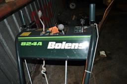 BOLENS MODEL 824A WALK BEHIND SNOWBLOWER, 24" PATH,