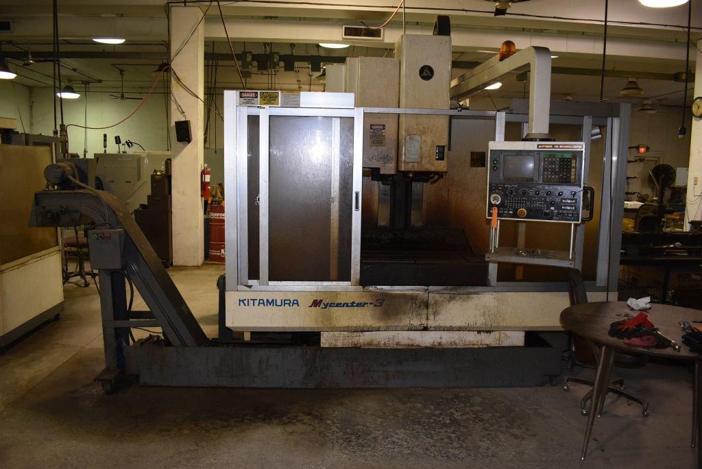 1995 KITAMURA CNC VERTICAL MACHINING CENTER,