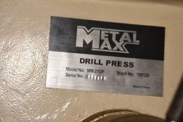 METAL MAX 21" DRILL PRESS, MODEL MM-21DF,