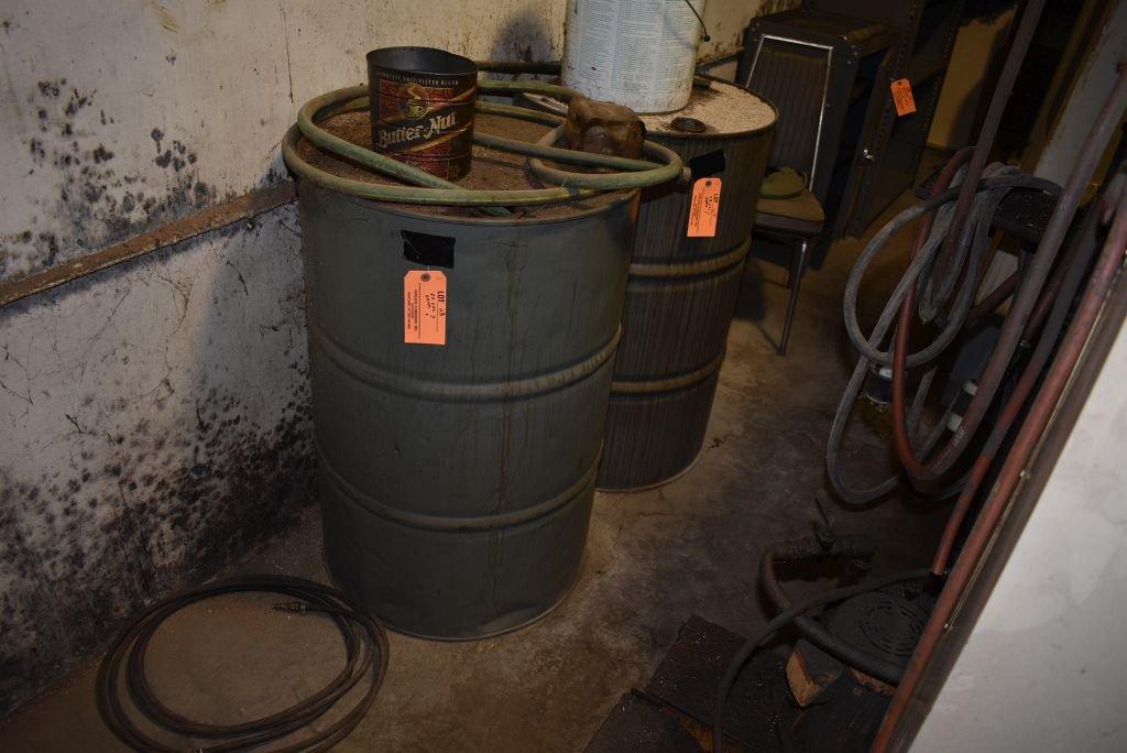 55 GALLON DRUM WITH CONTENTS