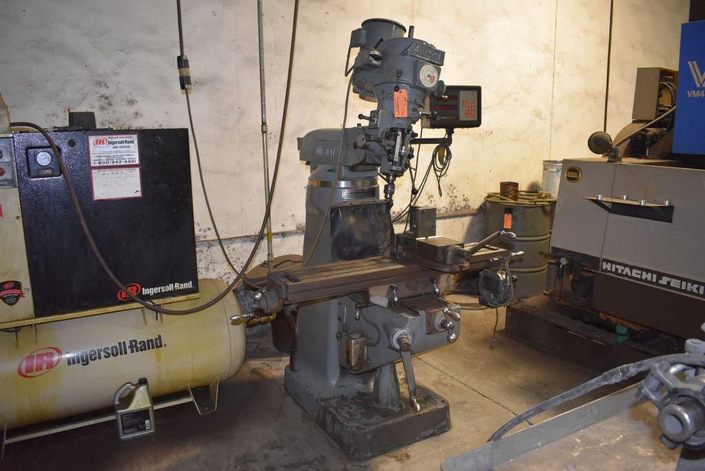 ALLIANT VERTICAL MILL, S/N: 74025611,