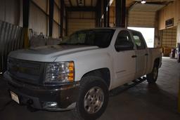 2012 CHEVROLET CREW CAB PICKUP TRUCK,