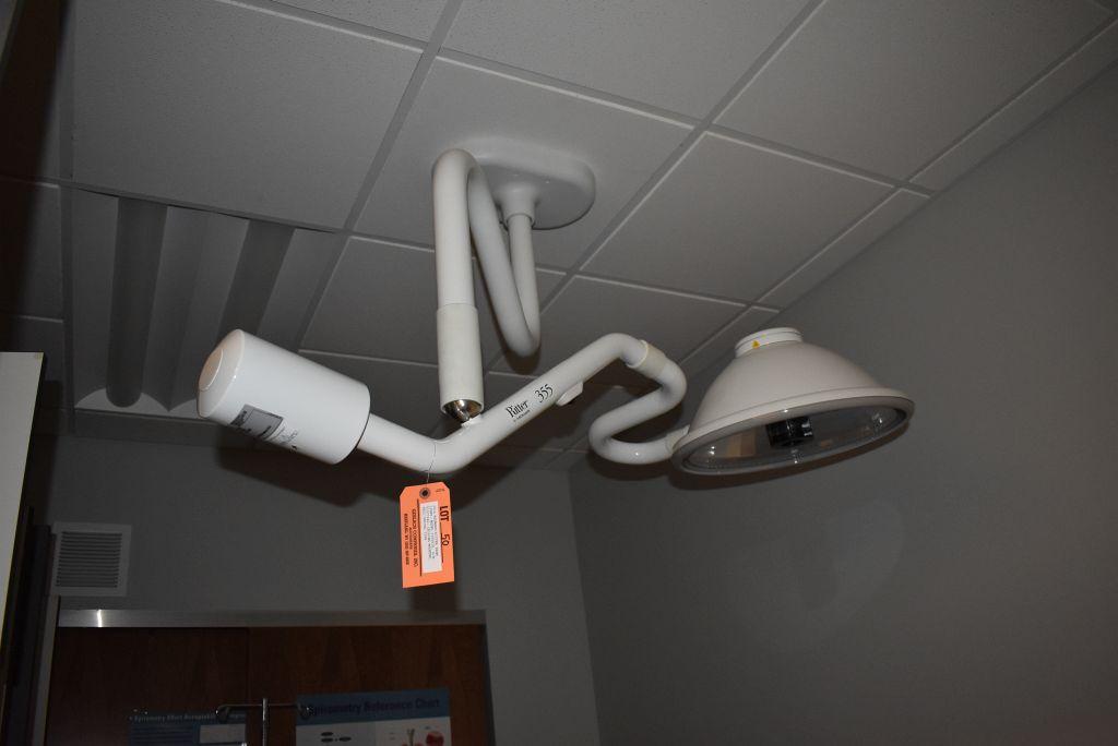 2014 MIDMARK/RITTER EXAM LIGHT, MODEL 3550028,