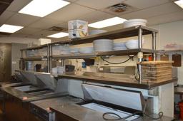 UPPER STAINLESS STEEL FOOD WARMING STATION