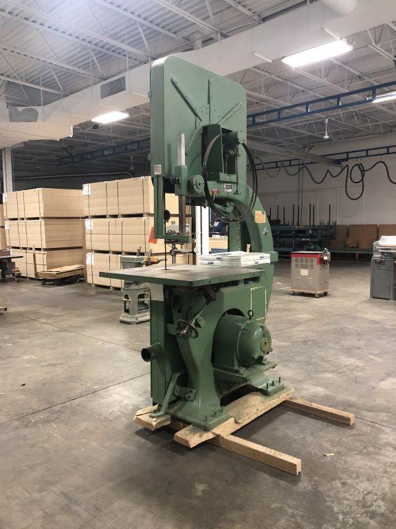 NORTHFIELD 36" VERTICAL BAND SAW, MODEL 36,