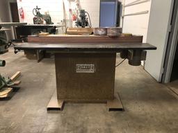 RITTER EDGE SANDER, MODEL R-701, S/N 6493, 1-1/2 HP,