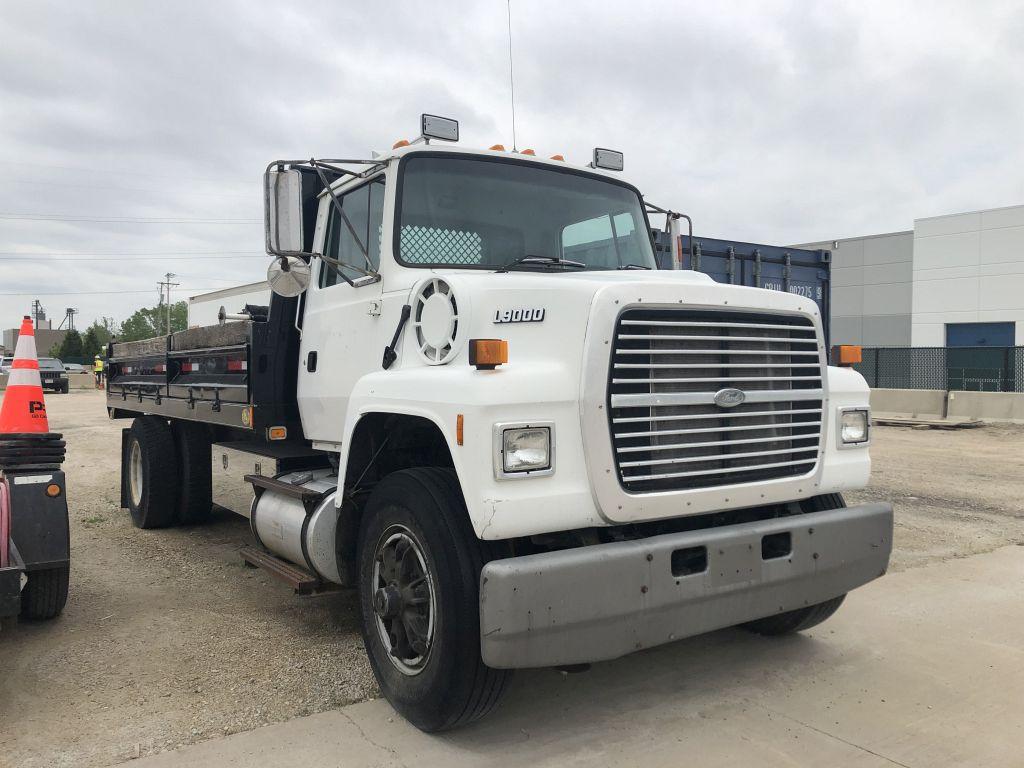 (1995) FORD L9000 16' CONTRACTORS DUMP,