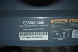 PRECOR TREADMILL, MODEL 956i, S/N AGJYG19070029