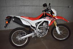 2016 HONDA MOTORCYCLE, MODEL CRF250L,