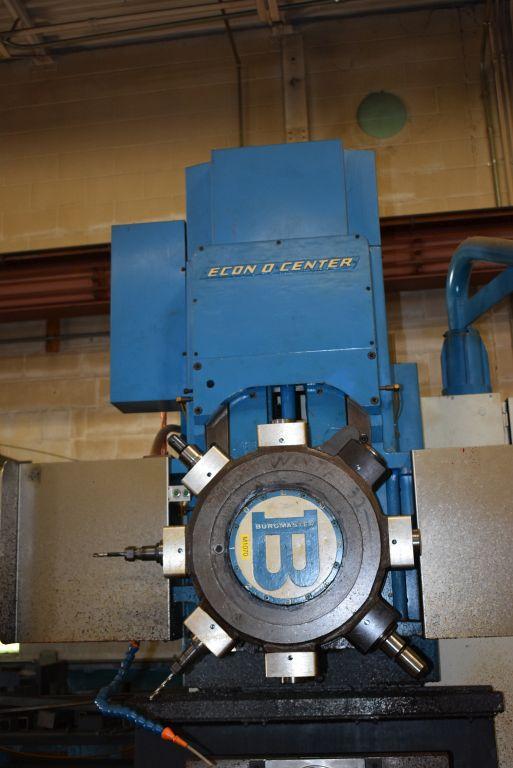 BURGMASTER ECON-O-CENTER VERTICAL RAM TURRET MILLING MACHINE