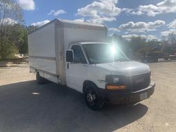 (2007)  GMC SAVANA 14' BOX TRUCK, VIN 1GDHG31U871901389,