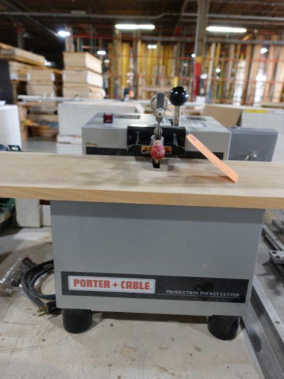 PORTER CABLE PRODUCTION POCKET CUTTER, MODEL 552,