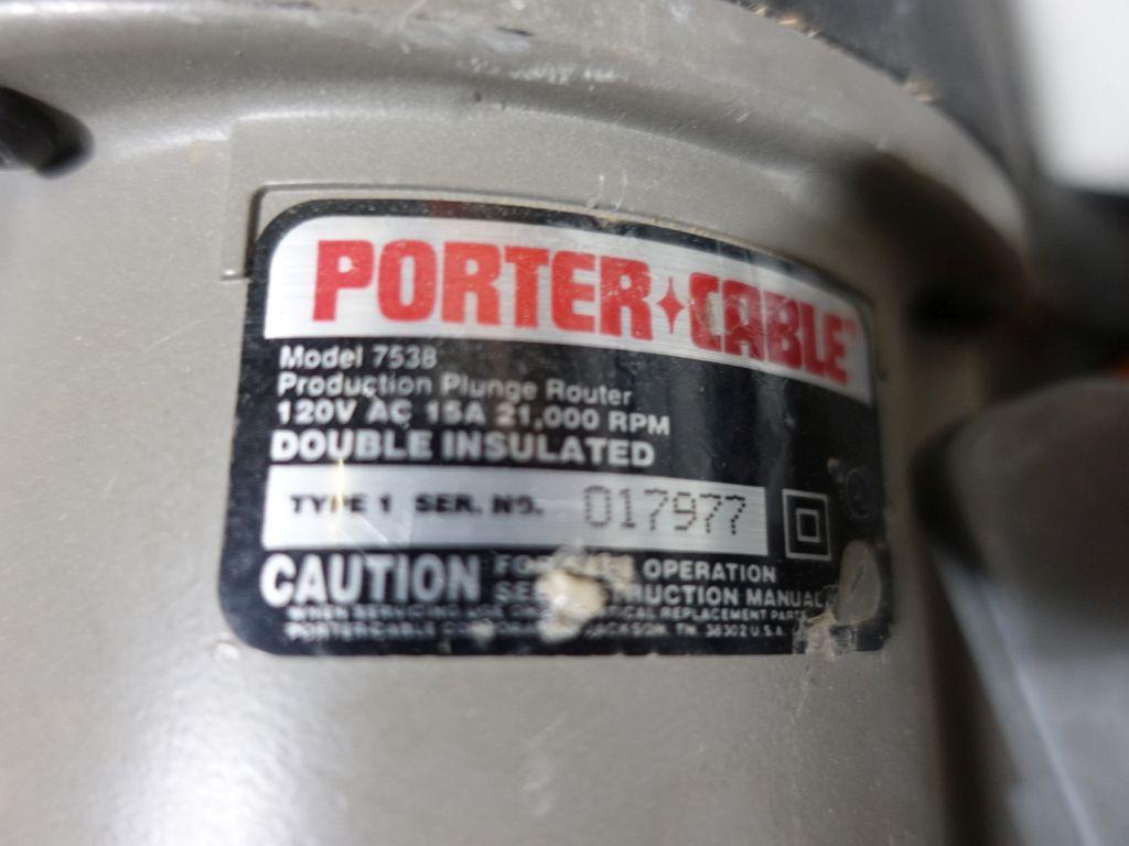 NORFIELD PORTER CABLE SPEEDMATE ROUTER, S/N: 017977 WITH