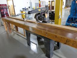 DEWALT RADIAL ARM SAW, MODEL 6P, S/N: 17244,