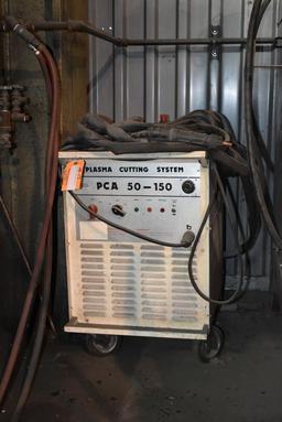 PLASMA CUTTING SYSTEM, MODEL PCA 50-150