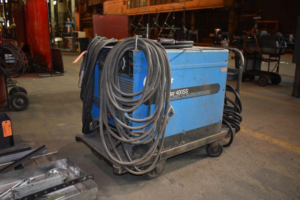 1990 MILLER GOLD STAR 400SS TIG ARC WELDER,