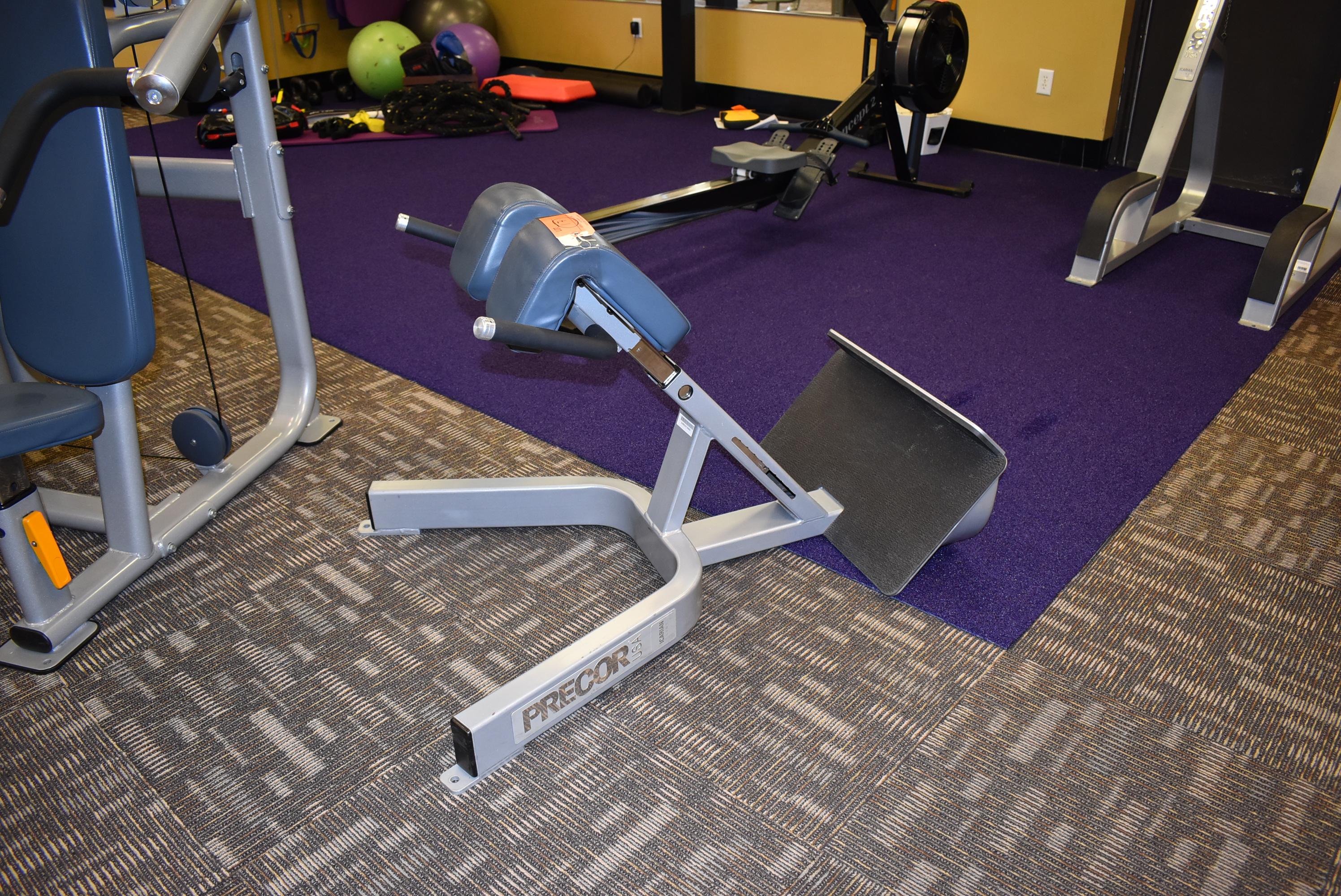 PRECOR BACK EXTENSION FRAME, MODEL ICARIAN LINE,