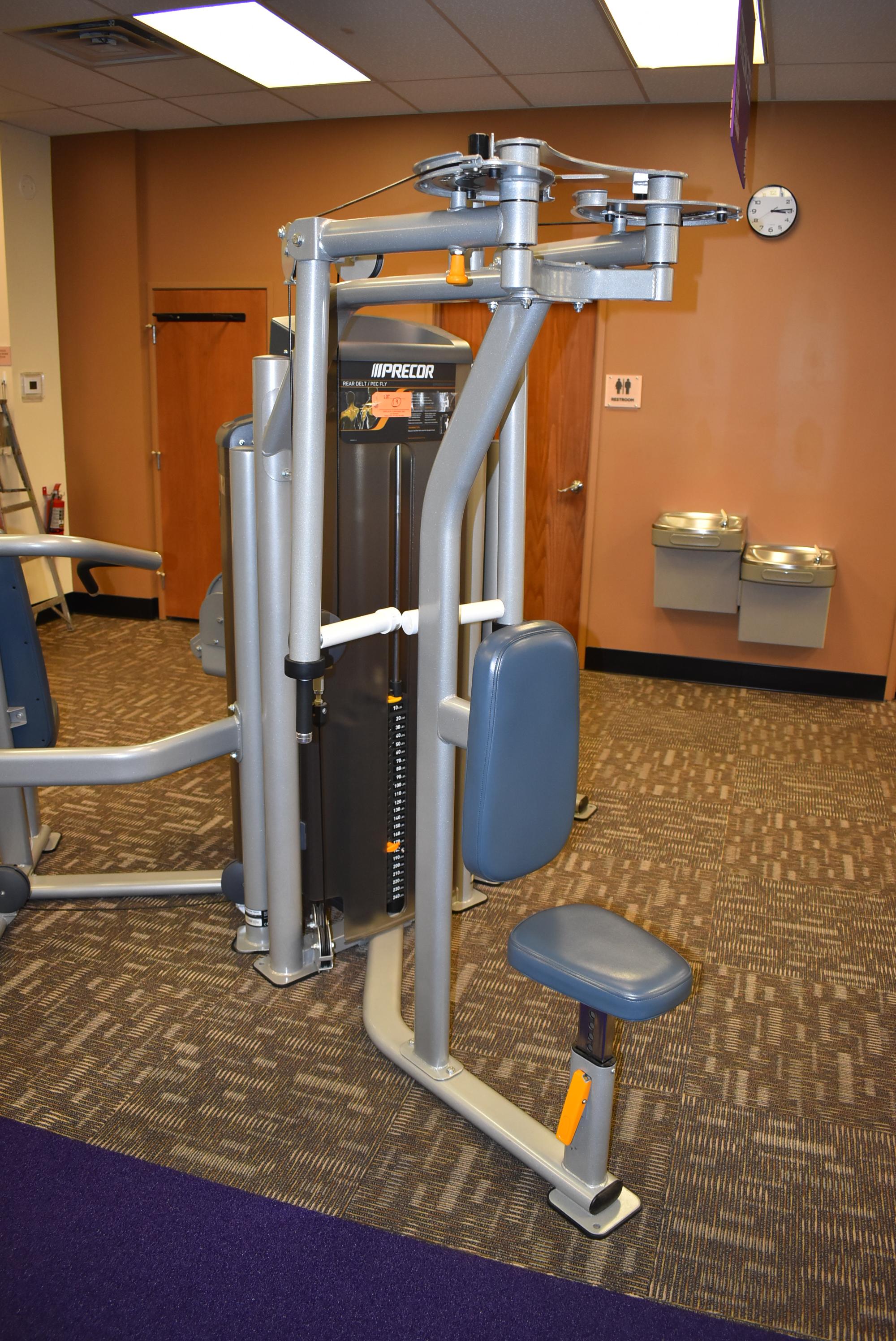 PRECOR REAR DELT/PEC FLY MACHINE,