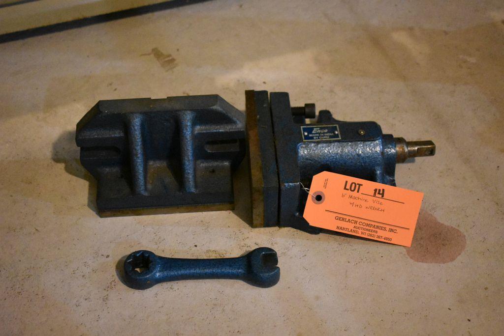 6" MACHINE VISE W/HD WRENCH