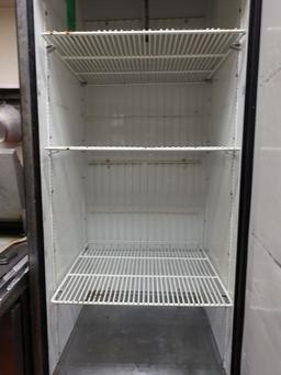 TRUE SINGLE DOOR STAINLESS STEEL FREEZER,