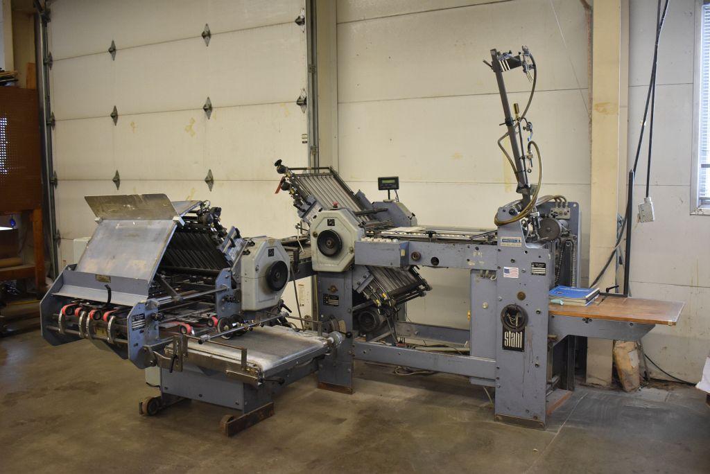 STAHL GMBH & CO. FOLDING MACHINE,