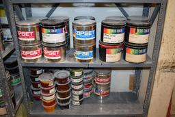 ALL PRESS COLOR AND ZIPSET INK, VARIOUS COLORS,