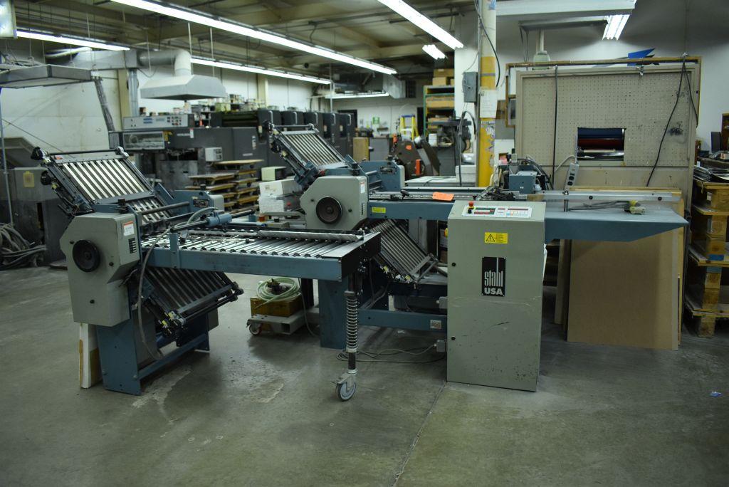 HEIDELBERG STAHL FOLDER 20 PILE FOLDER,