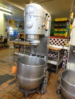 HOBART 120 QUART FLOOR MIXER, VARIABLE SPEED,