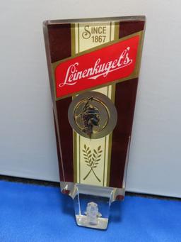 LEINENKUGEL'S BEER TAP, TAPPING HANDLE