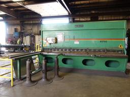 1995 ACCURPRESS 12' HYDRAULIC SHEAR, MODEL 837512,