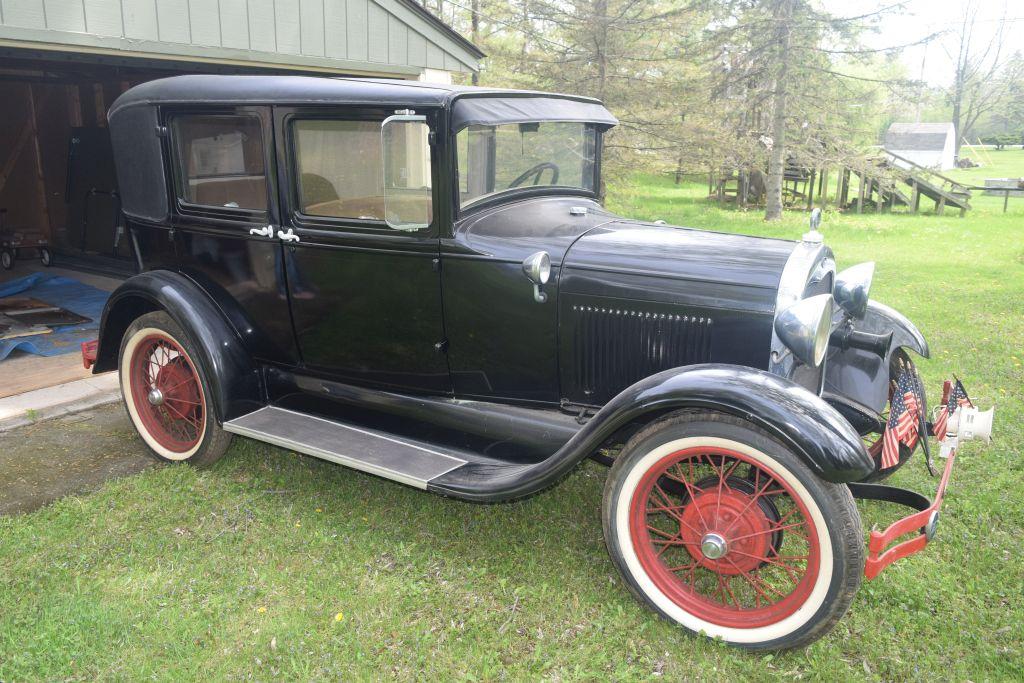 1929 FORD MODEL A FOUR DOOR SEDAN -