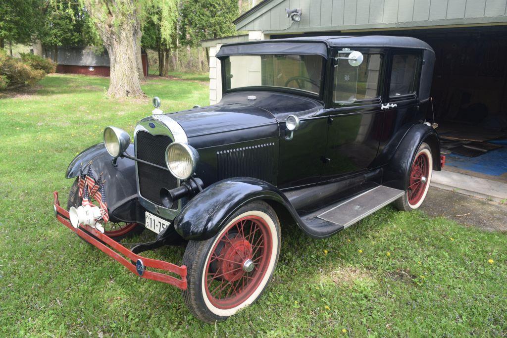 1929 FORD MODEL A FOUR DOOR SEDAN -