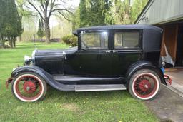 1929 FORD MODEL A FOUR DOOR SEDAN -